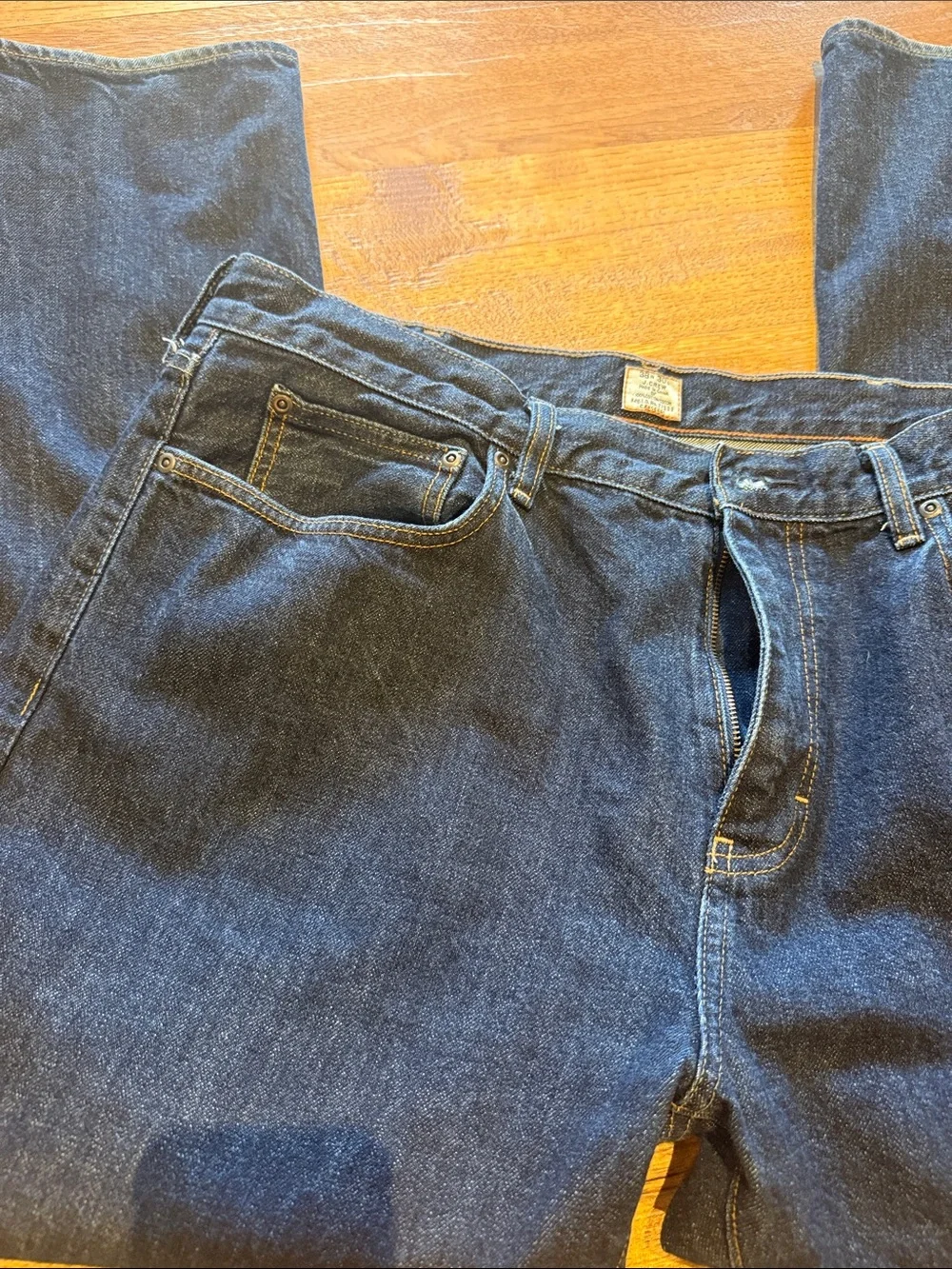 J. Crew Men's Indigo Slim Straight Jeans